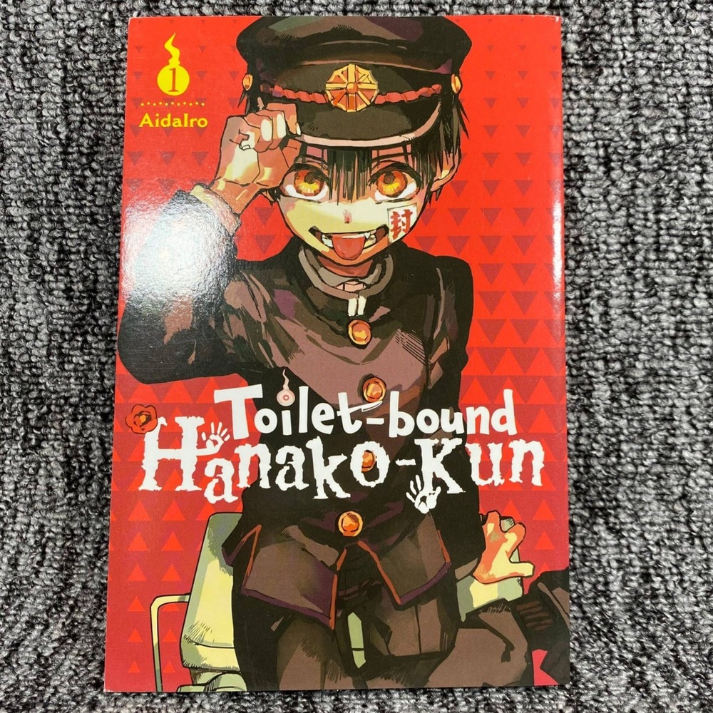 Yen Press Toilet-bound Hanako-kun Manga Vol 1 Teen Red Supernatural Comedy Book